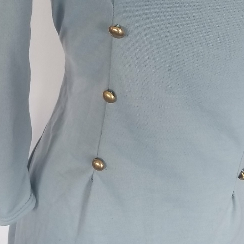 Long Sleeved Baby Blue Dress! NWT! - Picture 2 of 7